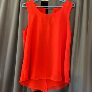 Sleeveless Button Back Blouse